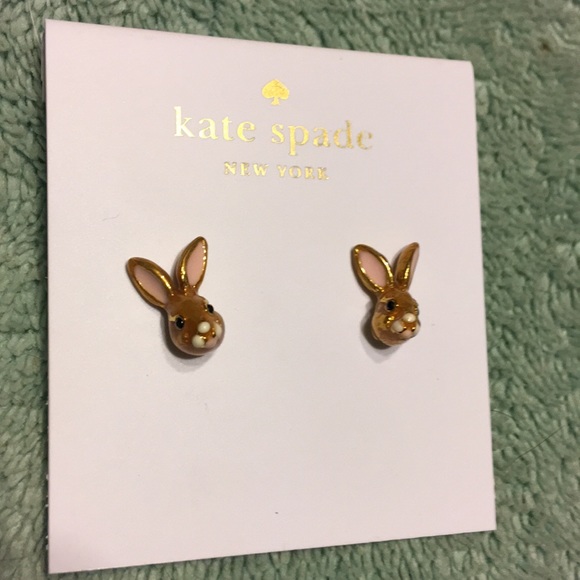 kate spade rabbit earrings